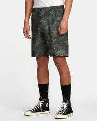 RVCA ALL TIME HEMP HYBRID 19" SHORTS - CAM