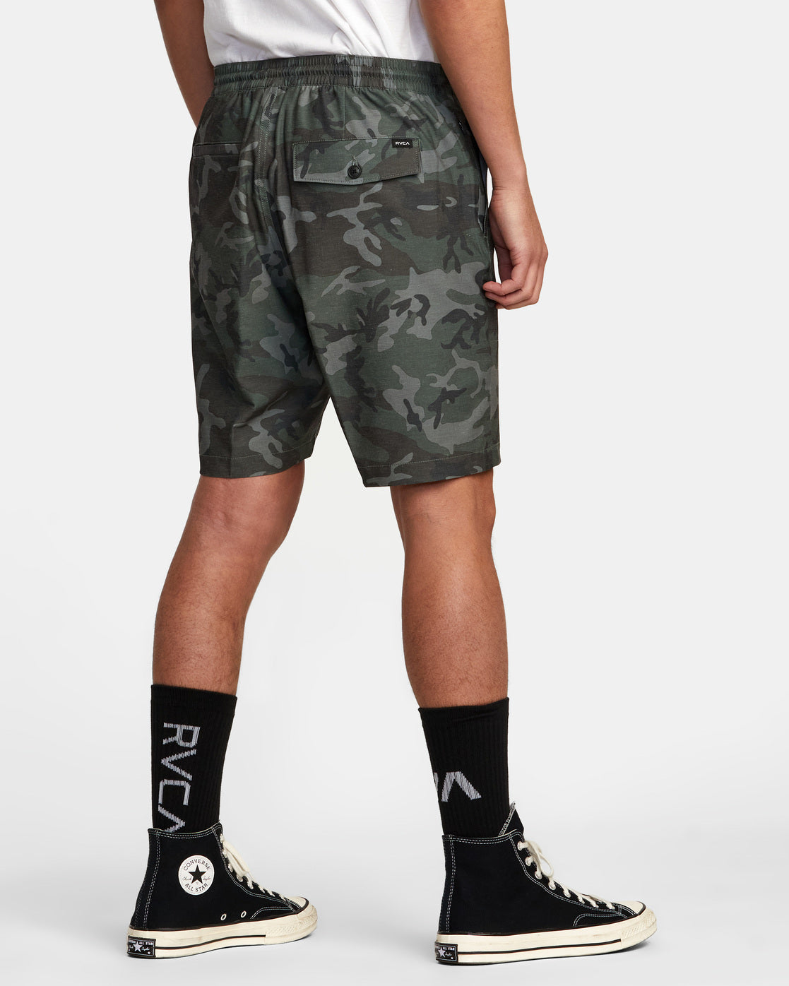 RVCA ALL TIME HEMP HYBRID 19" SHORTS - CAM