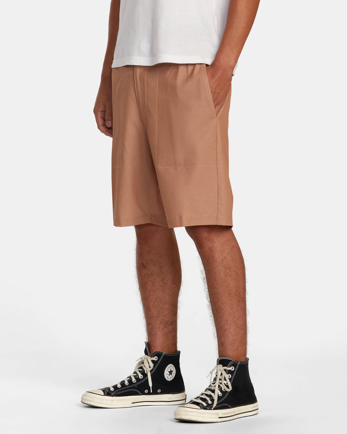 RVCA ALL TIME HEMP HYBRID 19" SHORTS - CML