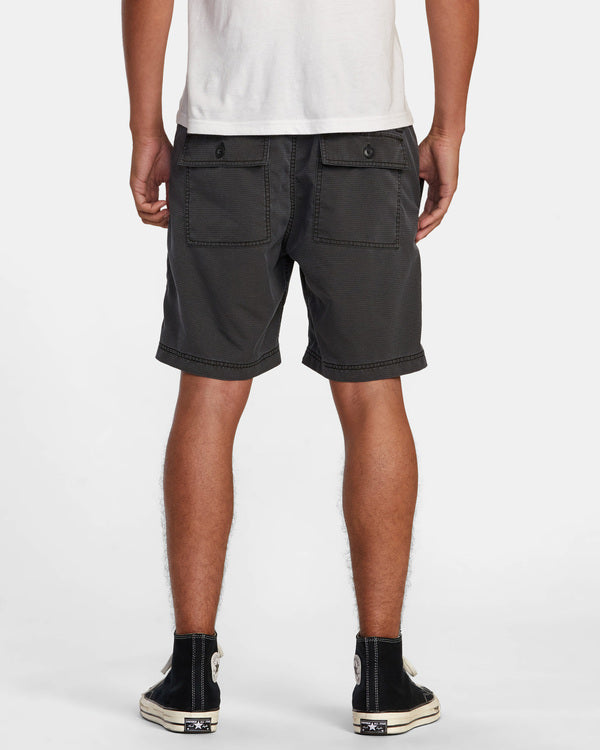 RVCA CIVIC CITY ELASTIC WAIST SHORTS - RVB