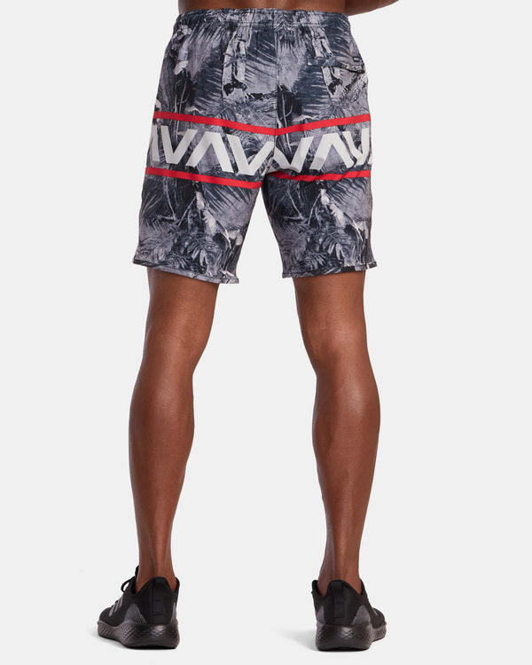 RVCA HAWAII YOGGER STRETCH 17" SHORTS - WZB8