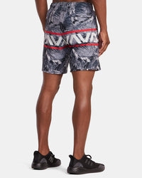 RVCA HAWAII YOGGER STRETCH 17" SHORTS - WZB8