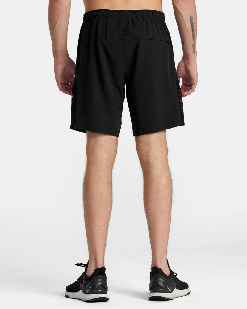 RVCA X OVER SHORT UTILITY SHORTS - BLK