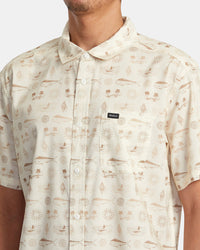 RVCA DORADO SHORT SLEEVE WOVEN SHIRT - NTL