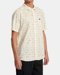 RVCA DORADO SHORT SLEEVE WOVEN SHIRT - NTL