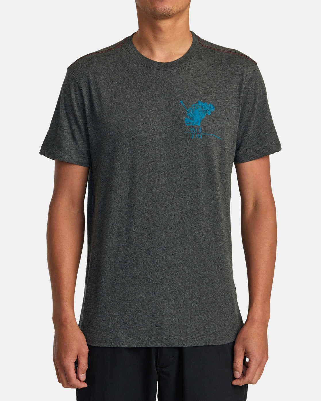 RVCA BEN HORTON ABYSS TEE - BLK