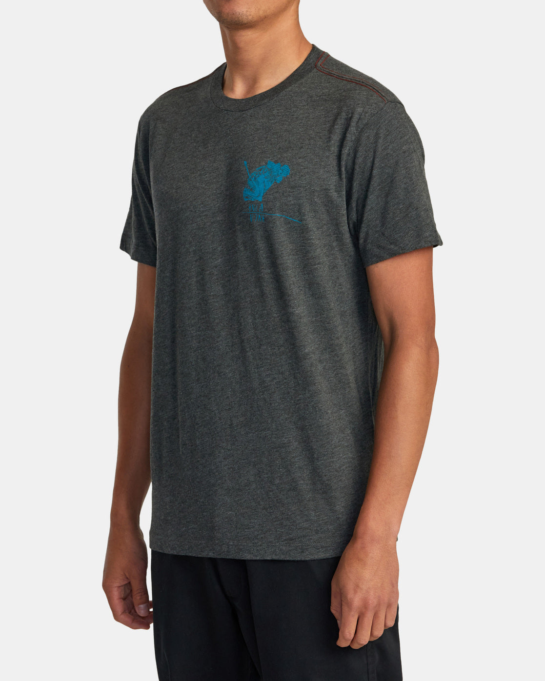 RVCA BEN HORTON ABYSS TEE - BLK