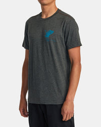 RVCA BEN HORTON ABYSS TEE - BLK