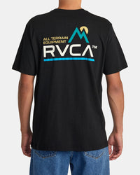 RVCA ALL TERRAIN TEE- BLK