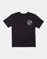 RVCA BODY SHOP TEE - BLK