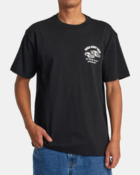 RVCA BODY SHOP TEE - BLK