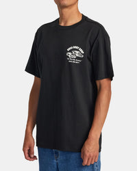 RVCA BODY SHOP TEE - BLK