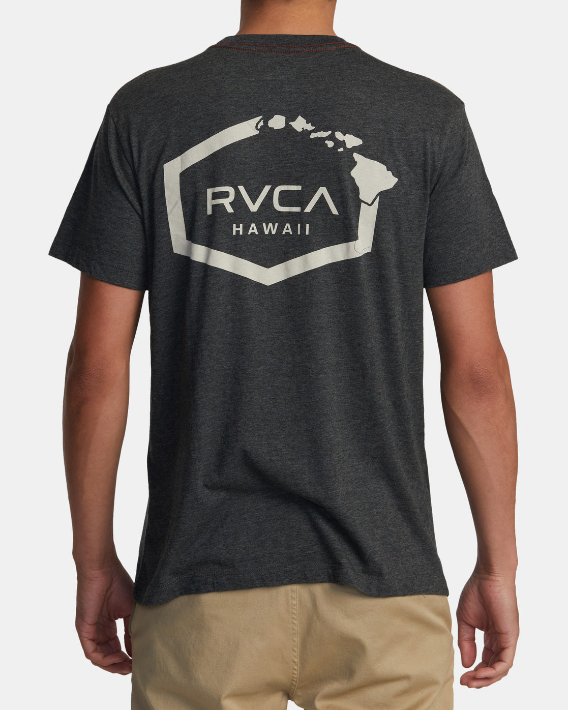 RVCA HAWAII HEX TEE - BLACK