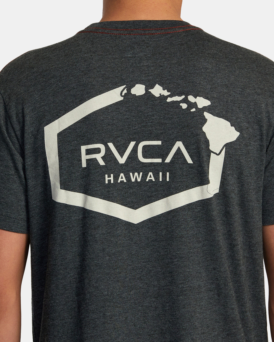 RVCA HAWAII HEX TEE - BLACK