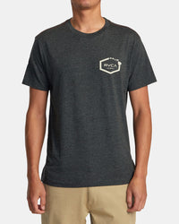 RVCA HAWAII HEX TEE - BLACK