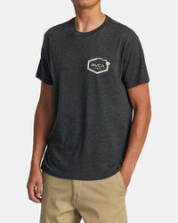 RVCA HAWAII HEX TEE - BLACK