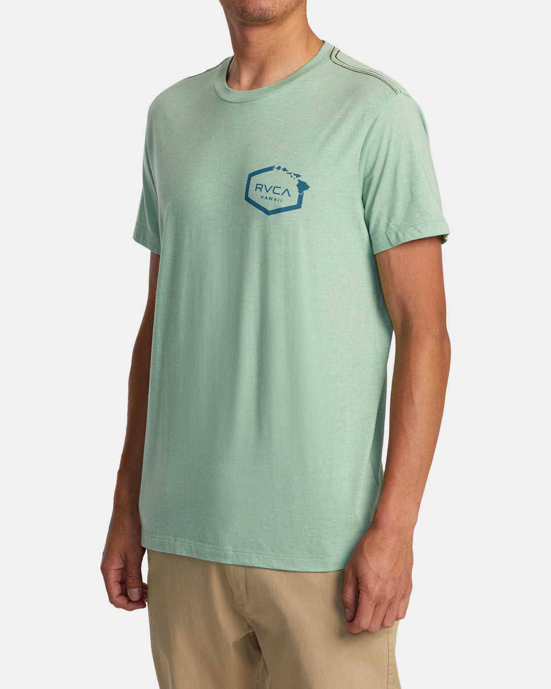 RVCA HAWAII HEX TEE - GHZ