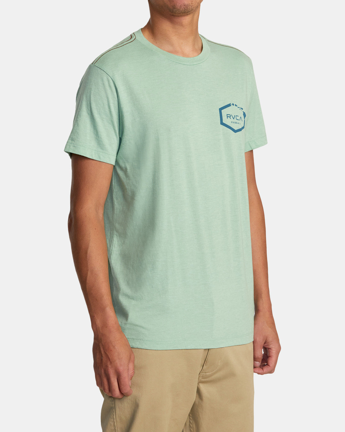 RVCA HAWAII HEX TEE - GHZ