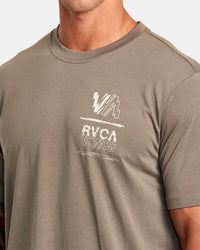 RVCA VA SPORT VOLT TEE - MSH