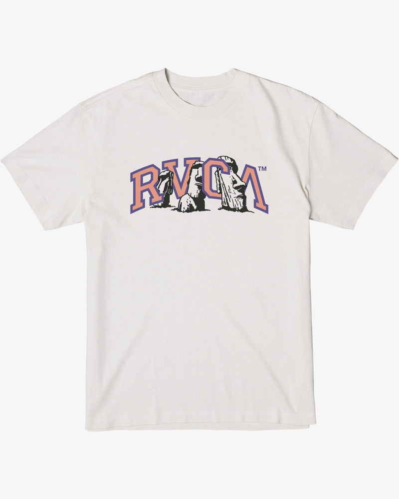 RVCA RAPA NUI SHORT SLEEVE T-SHIRT - SLB