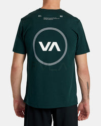 RVCA REFLECTIVE BASE SHORT SLEEVE T-SHIRT - KYP0