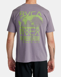 RVCA GLOBAL BLUR SHORT SLEEVE T-SHIRT - PMW0