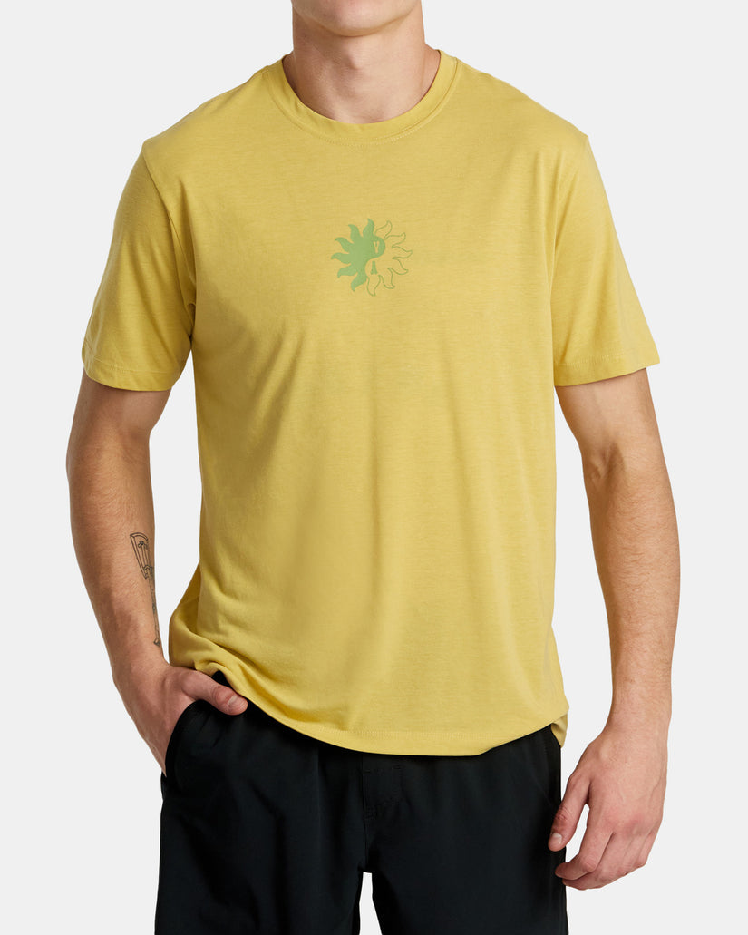 RVCA VA BLOOMIN SHORT SLEEVE T-SHIRT - YGC0