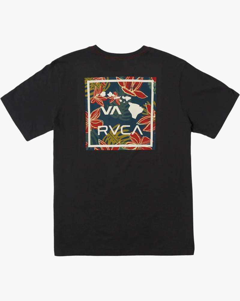 RVCA HAWAII VA ALL THE WAY SHORT SLEEVE T SHIRT - PTK