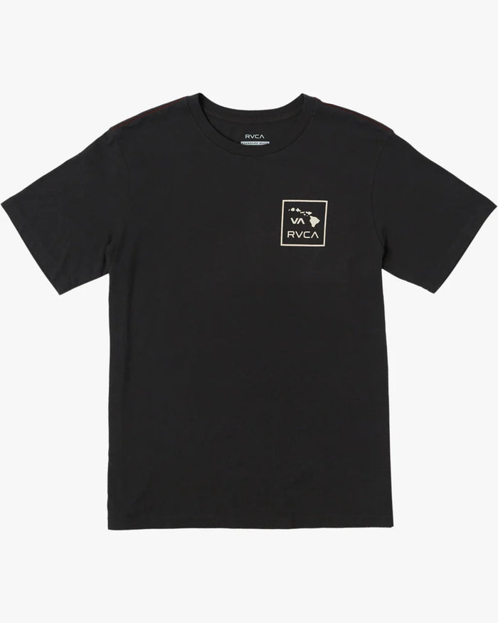 RVCA HAWAII VA ALL THE WAY SHORT SLEEVE T SHIRT - PTK