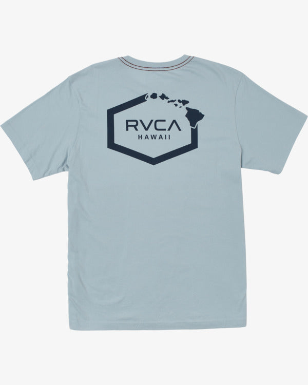 RVCA ISLAND HEX SS TEE - BGJ0