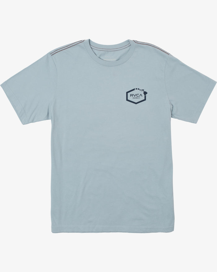 RVCA ISLAND HEX SS TEE - BGJ0