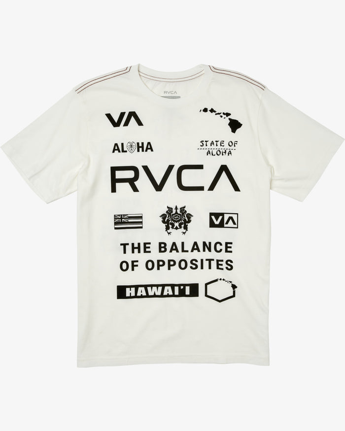 RVCA ALL BRAND SS TEE - ANW