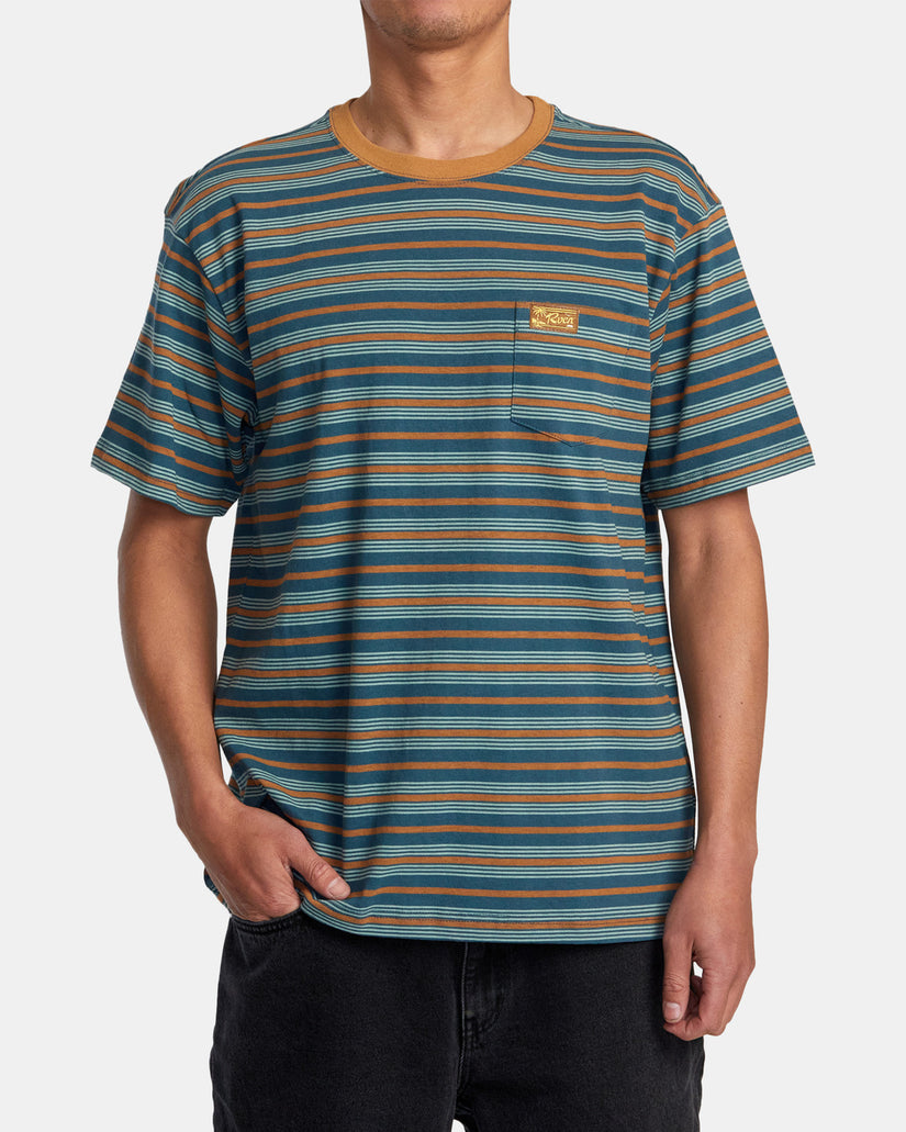 RVCA EXOTICA CREW SHORT SLEEVE T-SHIRT - ABG