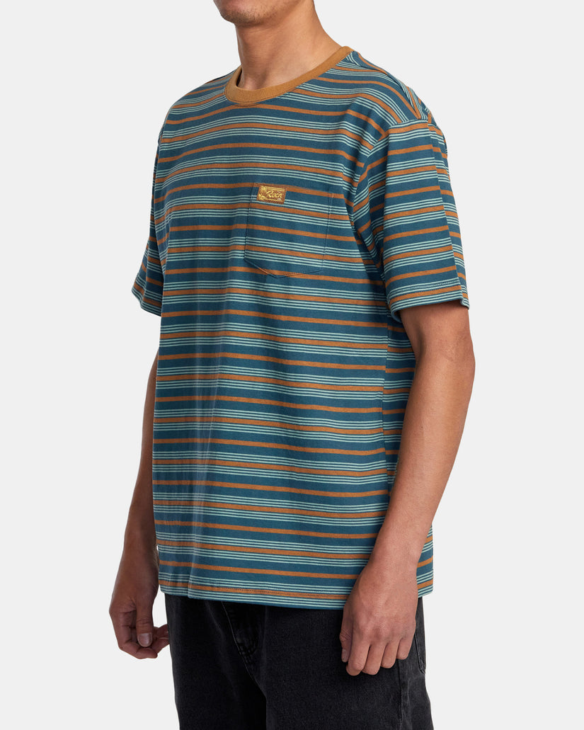 RVCA EXOTICA CREW SHORT SLEEVE T-SHIRT - ABG