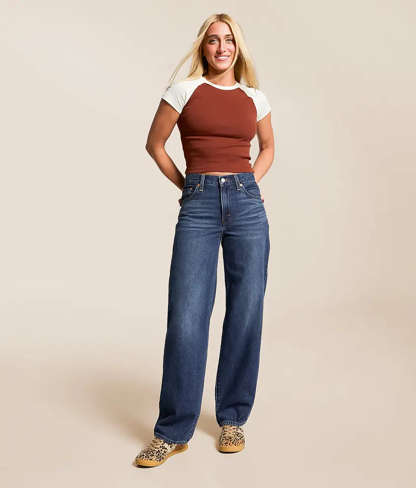 LEVI'S BAGGY DAD WOMEN'S JEANS - SHES NICE 0037