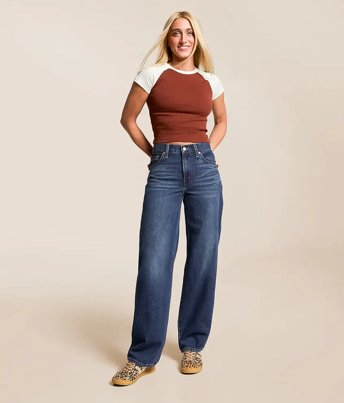 LEVI'S BAGGY DAD WOMEN'S JEANS - SHES NICE 0037