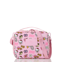 ALOHA COLLECTION LUNCH BOX / HELLO KITTY HI KAWAII ICONS / BLACK PINK