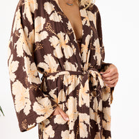 ALOHA COLLECTION ROBE / TAHAA / COCONUT