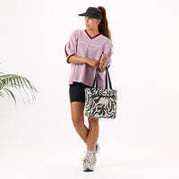 ALOHA COLLECTION GO-TO TOTE / FLOAT / BLACK SANDSTONE