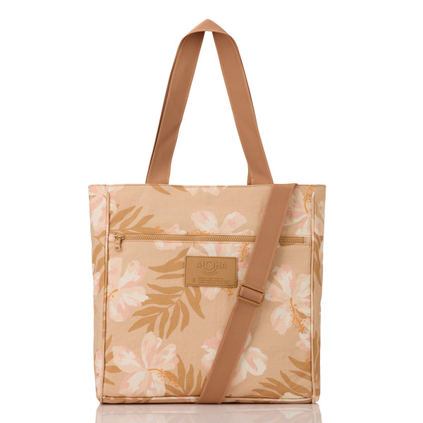 ALOHA COLLECTION DAILY TOTE / ADRIFT / CAMEL
