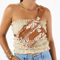 ALOHA COLLECTION HIP PACK / HOLOMUA HARDING / SANDSTONE TOFFEE