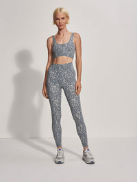 VARLEY MOVE POCKET HIGH LEGGINGS 25 - WATERCOLOR STONE BLUE FLORAL