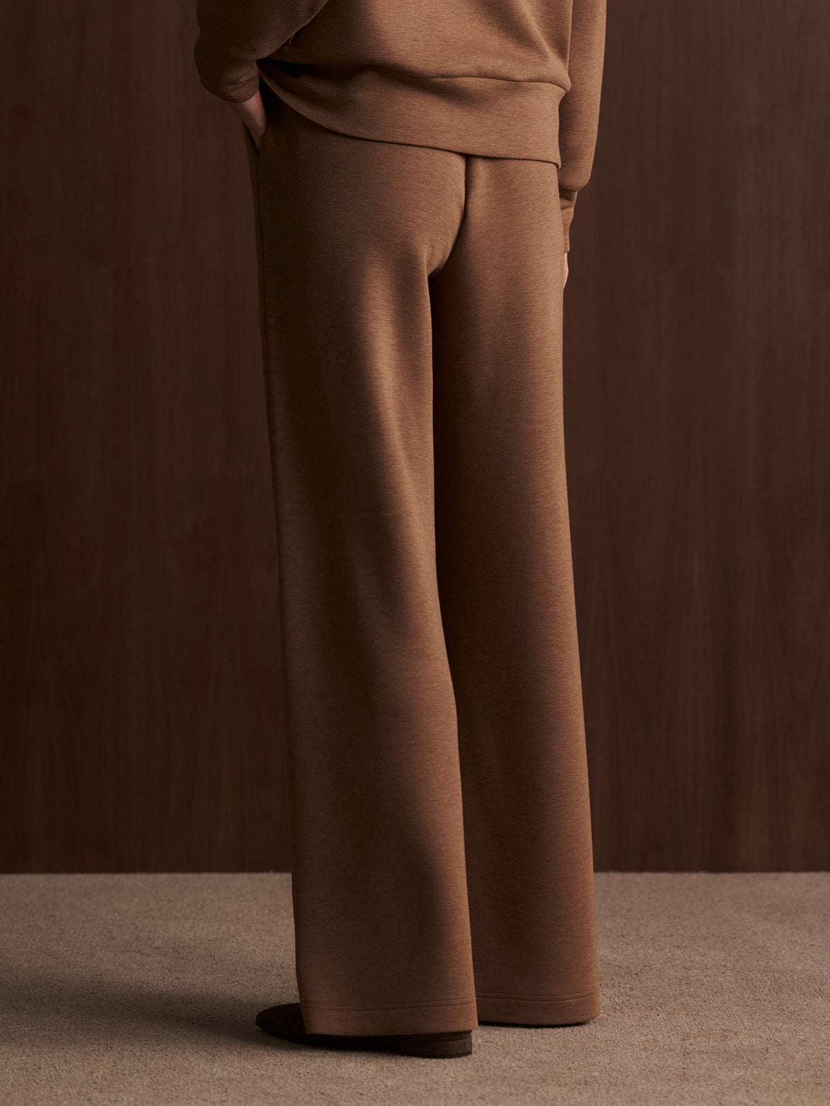 VARLEY THE EXTRA WIDE LEG PANT 29.5" - GOLDEN BRONZE MARL