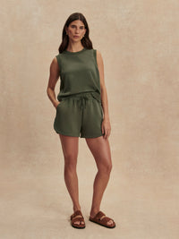VARLEY COULTER HIGH RISE SHORT- THYME