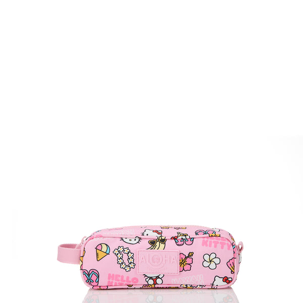 ALOHA COLLECTION PENCIL CASE / HELLO KITTY HI KAWAII ICONS / BLACK PINK