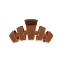 TELETIES HAIR CLIPS MEDIUM - CLASSIC CARAMEL