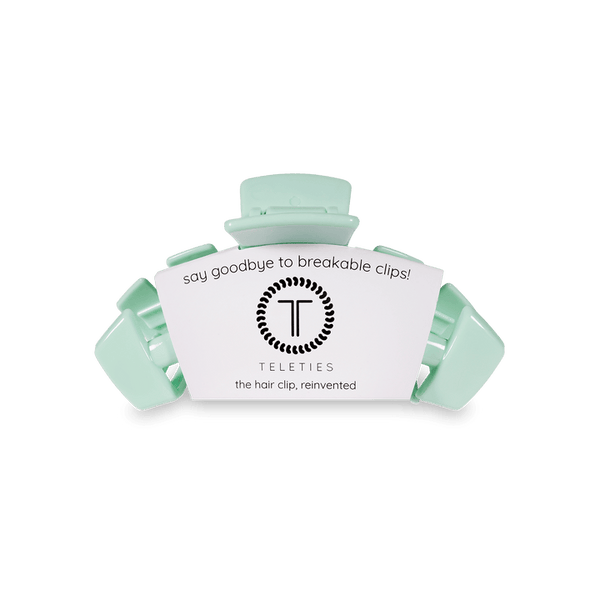 TELETIES HAIR CLIPS TINY - MINT TO BE