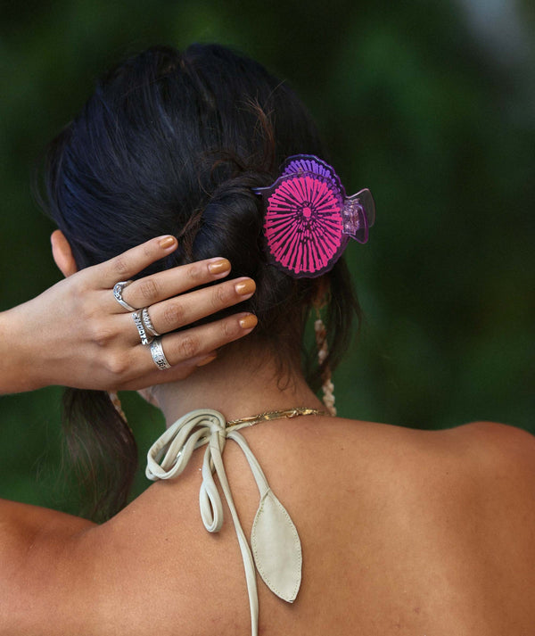 TAG ALOHA X KAHOMELANI HAIR CLIP - SINGLE OPIHI