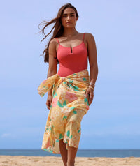 TAG ALOHA CO PAREO ORGANIC COTTON - KAILUA BLOOM