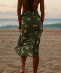 TAG ALOHA CO PAREO ORGANIC COTTON - NAUPAKA